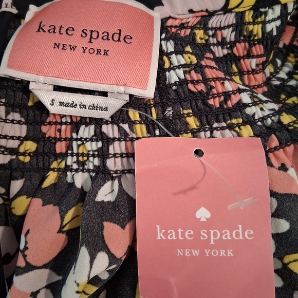 Kate Spade Road Trip Floral Shift Dress Blazer Blue New Size Small NWT - Picture 5 of 11